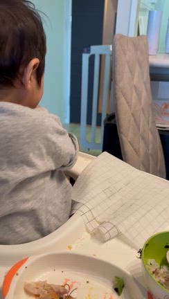 甥っ子の食事と母リハビリの記事動画