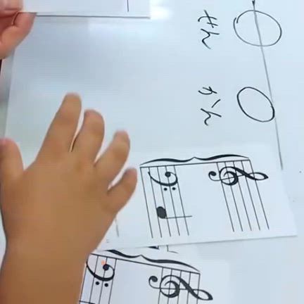 【プレピアノ】読譜へのアプローチ【ピアノ導入】の記事動画