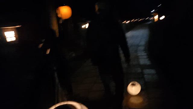 お逮夜ナイトウォークの動画の記事動画