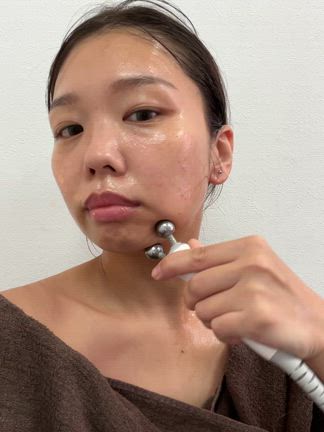 精鋭美顔器で！セルフお手入れ記録の記事動画