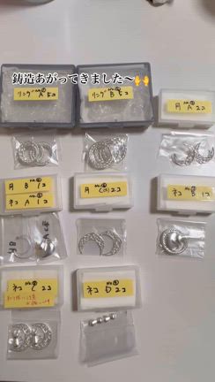 鋳造から戻ってきましたの記事動画