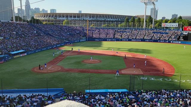 ９月はまたここ、神宮にて観戦したいなと思います。の記事動画