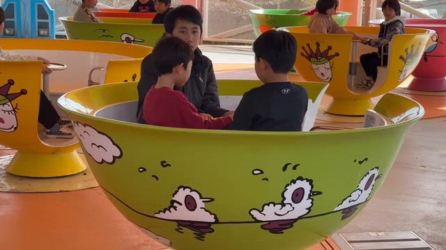 城島高原パーク入場券で白琥＆叶真は全力。僕は見守り有酸素運動の記事動画