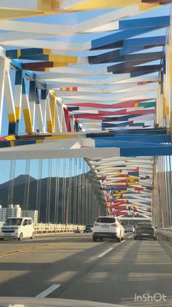 はじめての統営！こんな芸術的な橋があるなんて！！の記事動画