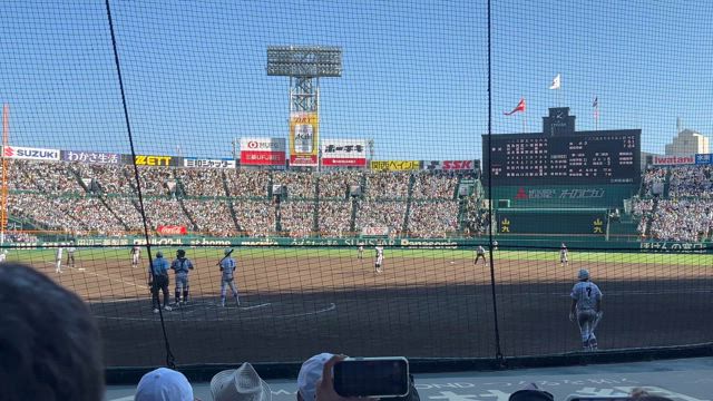 まさかの甲子園のトイレで…！！の記事動画
