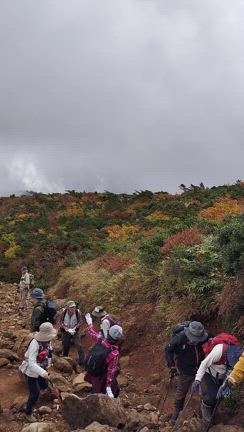 福島県　安達太良山　1日目の記事動画