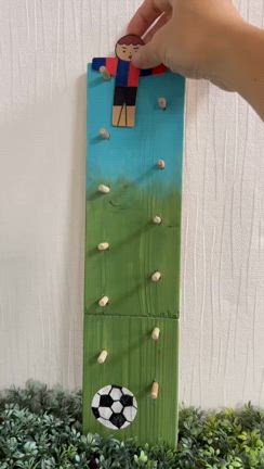 夏休み工作教室の試作品◆カタカタ人形の記事動画