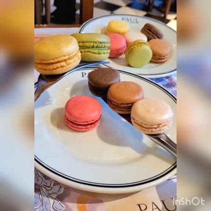 PAULマカロン6種セットで粘土クイズ！の記事動画