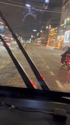 ソウルの初雪は大荒れ〜の記事動画