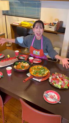 1時間以内で4品完成！クリスマスごはんです！！の記事動画