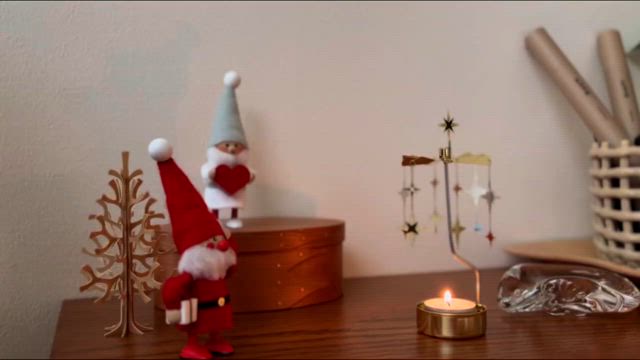 【Xmasインテリア】冬の長い夜、キャンドルで癒される♡の記事動画