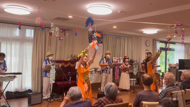 ウクレレとフラダンスの記事動画