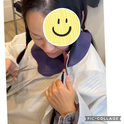 初めてのヘアドネーションの記事動画