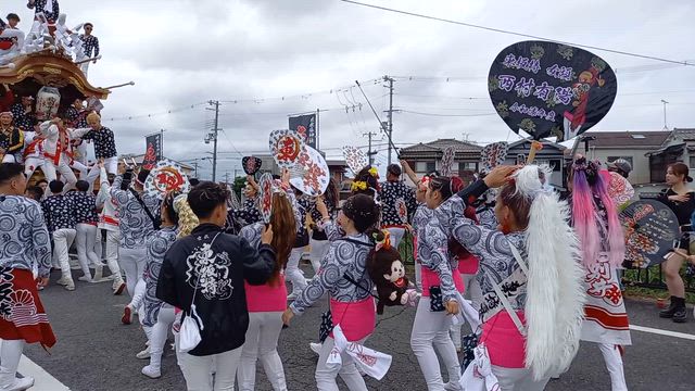 令和７年  南河内と八田荘だんじり祭りの記事動画