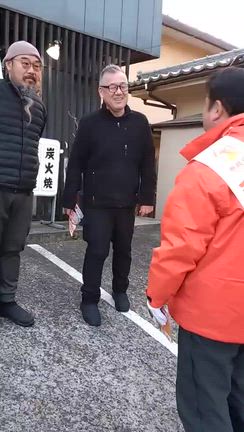 今日も多くの方に手を振って頂き、意見交換しましたの記事動画