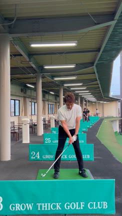 久しぶりのスウィング動画の記事動画