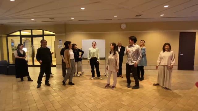 星のなかま、最終稽古の記事動画