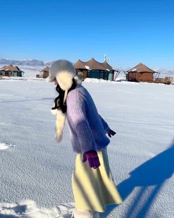 Pinkyちゃん Instagram｜雪の記事動画