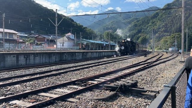 特急ラビューでSLを観に！の記事動画