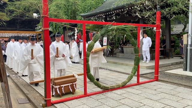 竹駒神社の茅の輪くぐりに行ってきました！の記事動画