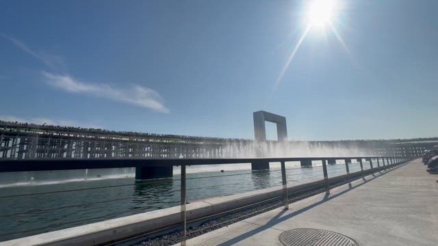 万博⑦昼の噴水ショー動画。その他写真と記録♡の記事動画