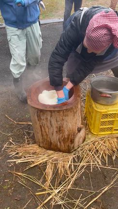 餅つきの記事動画