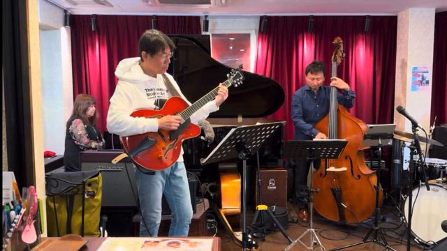 アルテコーダでのジャズライブリポートの記事動画