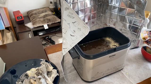 今年最後の飲み会は天ぷら会の記事動画