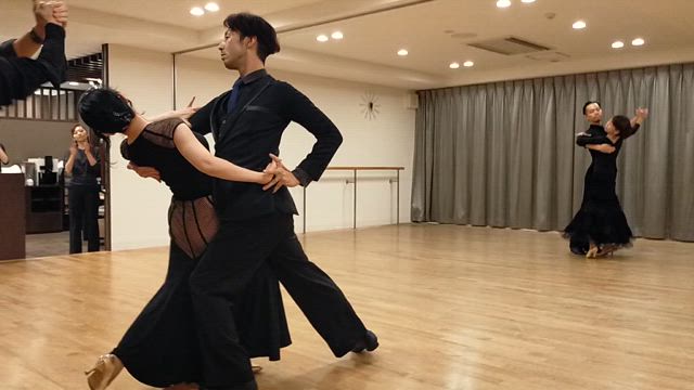 社交ダンス練習着✨スタンダードの練習にオススメ！ダンスパーティーにも！ 瀬古スタジオパーティー①・トライアル編 | 10ダンサーまゆの