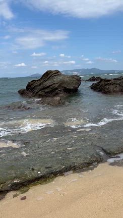 沖縄３人旅3日目〰️朝食バイキング最高ー！海パワー感じてね〰️の記事動画