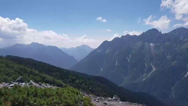蝶ヶ岳③　初の北アルプスにチャレンジの記事動画