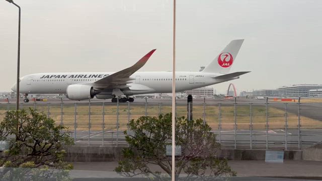 最後に飛行機の見えるカフェにて！の記事動画