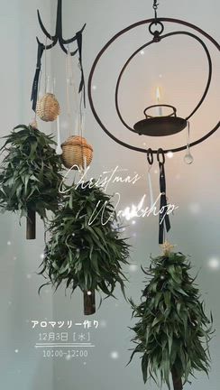 アロマツリーづくりworkshopの記事動画