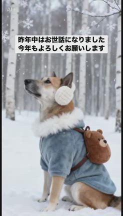 【保護犬　ザ・雑種】はっ作でご挨拶❣️❣️の記事動画