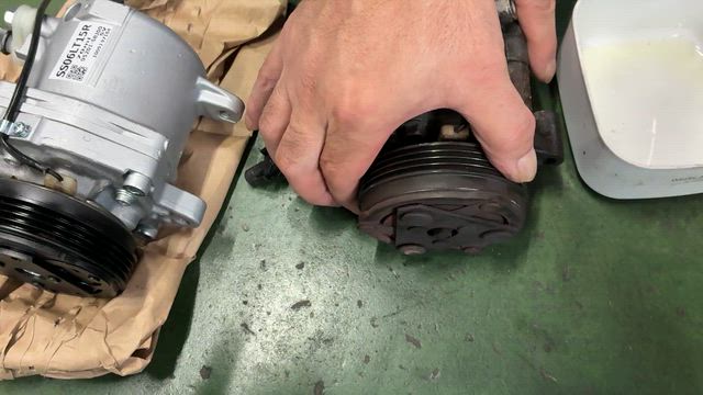 【ワゴンＲ】異音の原因はクーラーコンプレッサーのマグネットクラッチでした！の記事動画