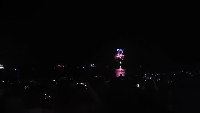 8月17日 熊野大花火大会⑤☆☆メッセージ花火・三尺玉海上自爆・彩色千輪の記事動画