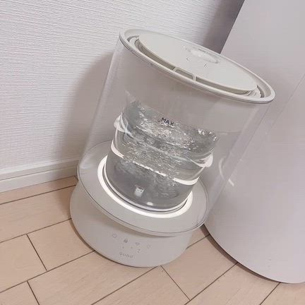 購入しためちゃ可愛い加湿器の記事動画