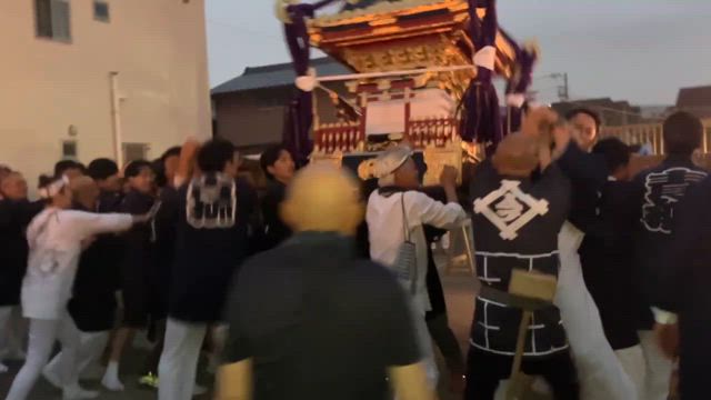 9年振りの地域の神輿祭り✨の記事動画
