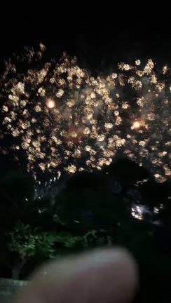 little tea's houseで楽しむ 越谷の花火の日の記事動画