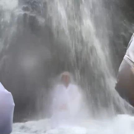 七月の滝行を終えての記事動画