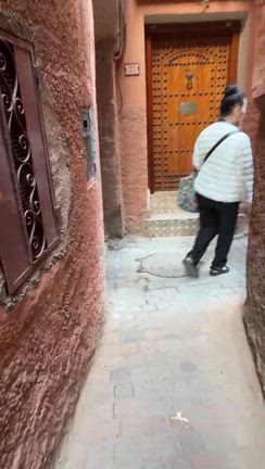 赤の街マラケシュの迷路とスーク@娘2人とモロッコ8日目の記事動画