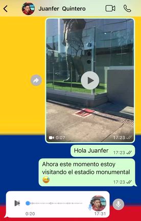 夜中２３時にキンテーロからの連絡の記事動画