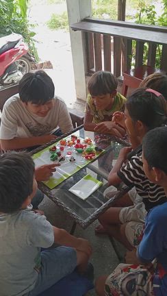 どんなお勉強しようか考えて持ってきてくれたんだよね!!ありがとうございますの記事動画