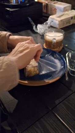 ワークショップからのタコパ&庭ラーの記事動画