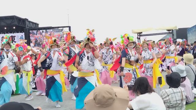 東北絆まつり！in大阪・関西万博！の記事動画