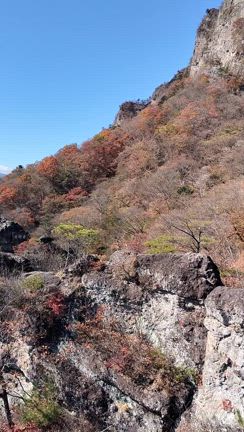 紅葉に映える妙義山②の記事動画