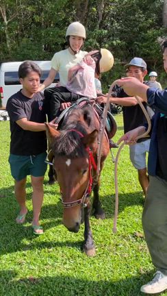 #5 座位とれなくても乗馬できるぞー！の記事動画