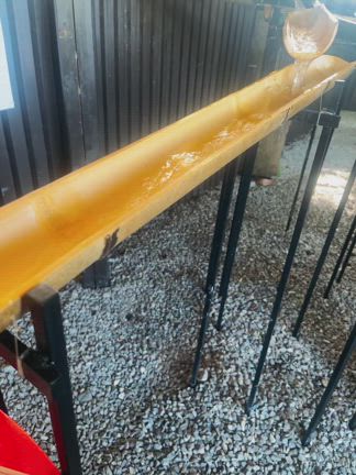 長瀞  絶景の流しそうめん体験  長生館の記事動画