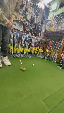 ココがあの◯◯なゴルフショップですな・・・笑の記事動画