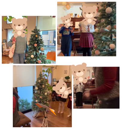 2025.１２月のクリスマスレッスンの記事動画
